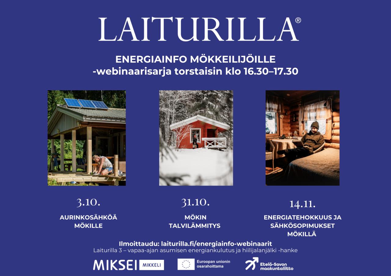 Laiturilla energiainfo